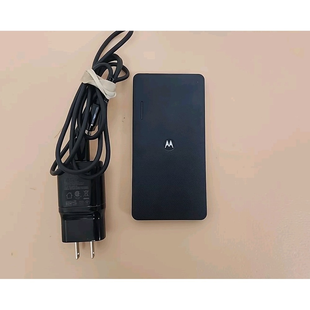 Motorola Power Pack‎ Slim 4000 Portable Battery Pack & AC Charger P4000 89584N